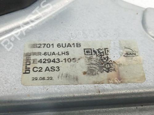 Rear left window mechanism NISSAN QASHQAI III (J12) 1.3 DIG-T | BP29809167C24
