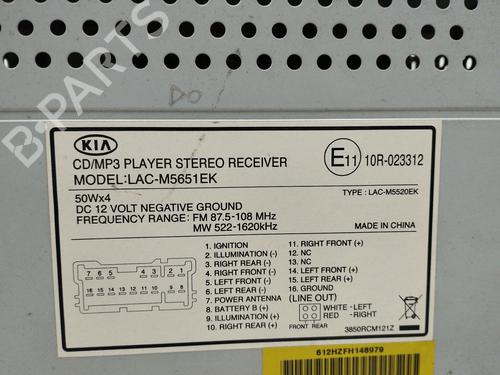 Radio KIA SPORTAGE II (JE_, KM_) 2.0 CRDi | BP11975231E6