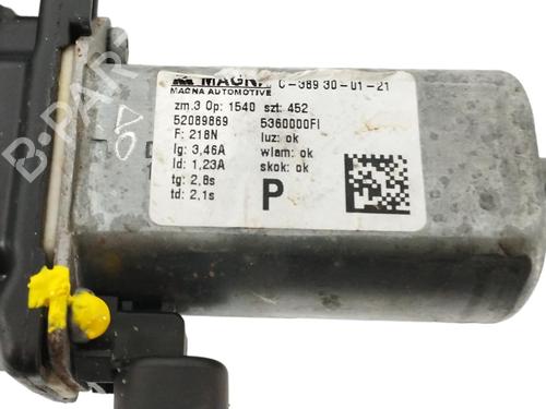 Front right window mechanism FIAT 500 (312_) 1.0 Mild Hybrid (312.AYD1B) | BP17624460C23 