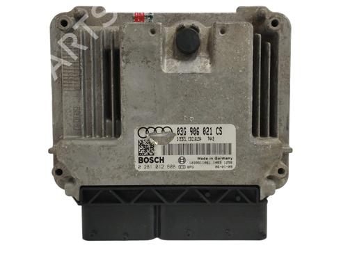 Used Engine control unit (ECU) AUDI A3 (8P1) 1.9 TDI (105 hp) 16868614