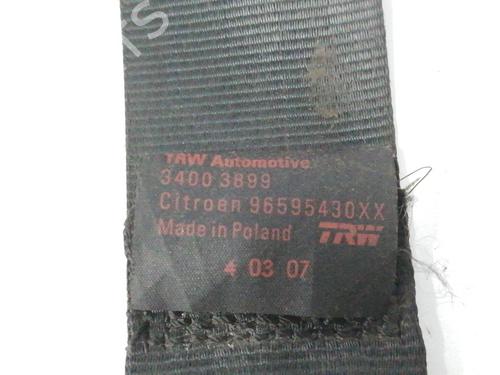 Front right seatbelt CITROËN C2 (JM_) 1.4 HDi | BP12427742I25