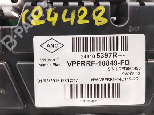 Instrument cluster RENAULT CLIO IV (BH_) 1.5 dCi 75 | BP11967638C47