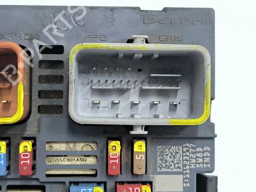 Fuse box CITROËN C5 III (RD_) 1.6 HDi 110 (RD9HZC) | BP40035891E1 - Image 6