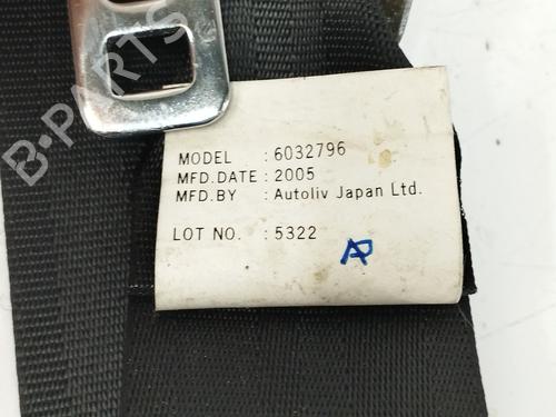 Rear right seatbelt MAZDA 3 (BK) 2.0 (BKEP) | BP11039406I28