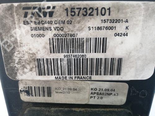 ABS pump PEUGEOT 407 (6D_)  | BP10520389M43 