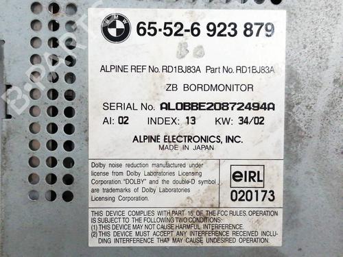 Display monitor BMW 5 (E39) 530 d | BP10485230C48 