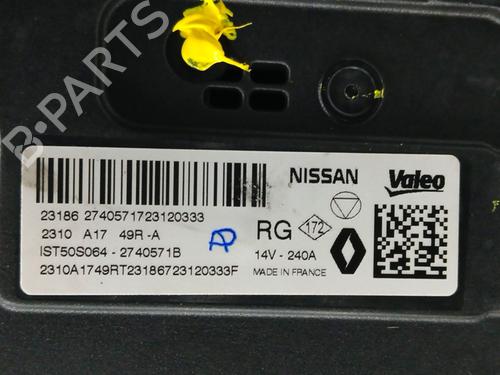 Alternator NISSAN QASHQAI III (J12) 1.3 DIG-T | BP23682505M7 