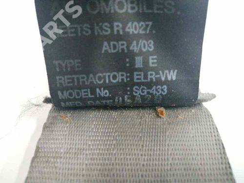 Front right seatbelt KIA SORENTO I (JC) 2.5 CRDi 4WD | BP8721983I25 
