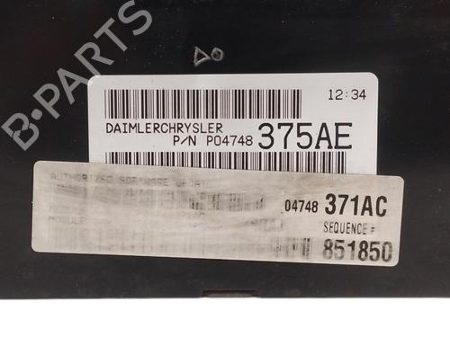 Engine control unit (ECU) CHRYSLER VOYAGER IV (RG, RS)  | BP16061497M57 