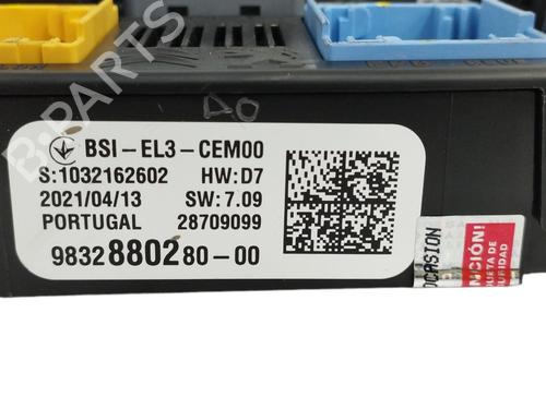 Fuse box PEUGEOT PARTNER Box Body/MPV (K9) 1.5 BlueHDi 100 | BP17482541E1 