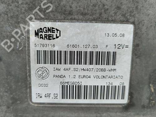Engine control unit (ECU) FIAT PANDA (169_) 1.2 (169.AXB11, 169.AXB1A) | BP35979964M57  - Image 5
