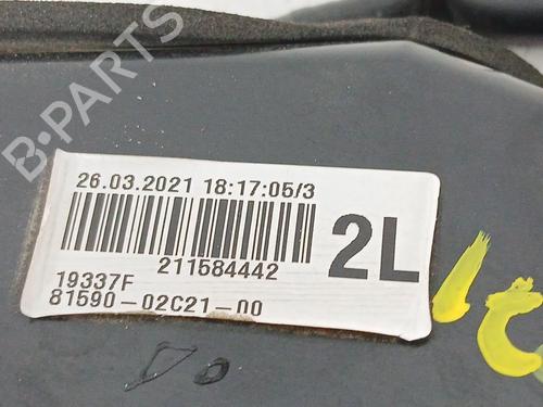 Left tailgate light TOYOTA COROLLA Saloon (_E21_) 1.8 VVTi Hybrid (ZWE211, MZEA12) | BP32450285C79