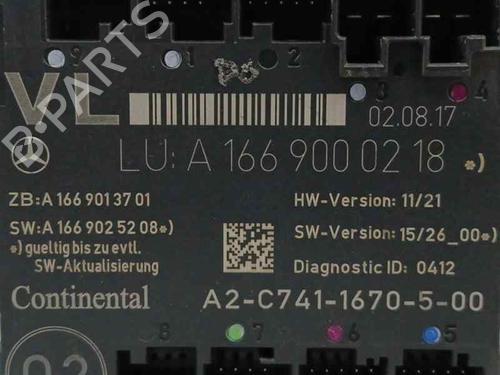 Electronic module MERCEDES-BENZ A-CLASS (W176) A 200 CDI / d (176.008) | BP22411040M83 