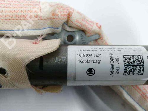 Right curtain airbag SEAT TOLEDO IV (KG3) 1.4 TDI | BP6323219C12 