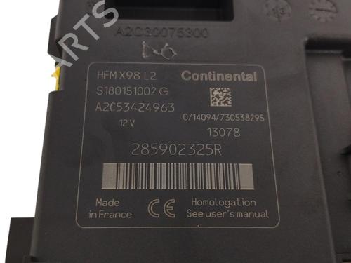 Ignition barrel RENAULT CLIO IV (BH_) 1.5 dCi 90 | BP15550714M48 