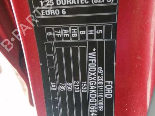 Dashboard FORD FIESTA VI (CB1, CCN) 1.25 | BP10282431C46 