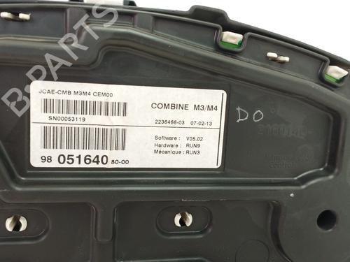 Instrument cluster CITROËN C-ELYSEE (DD_) 1.2 VTi 72 (DDHMY0) | BP33855891C47 - Image 4