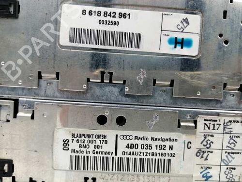 Electronic module AUDI A8 D2 (4D2, 4D8)  | BP6985137M83 