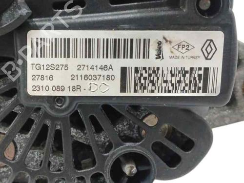 Generator RENAULT CAPTUR I (J5_, H5_) 1.5 dCi 110 | BP23960907M7