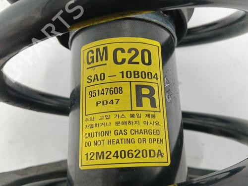 Right front shock absorber OPEL ANTARA A (L07) 2.2 CDTi | BP29629101M17 