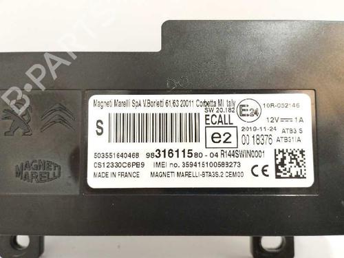 Electronic module PEUGEOT RIFTER 1.5 BlueHDi 130 | BP9624985M83