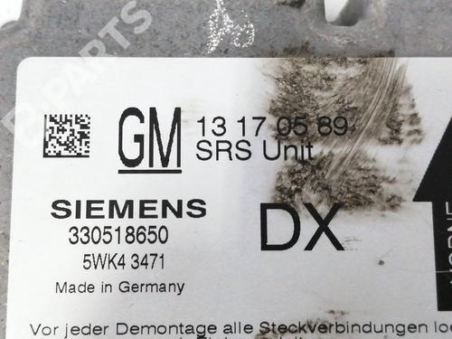 Kollisjonspute styreenhet OPEL VECTRA C (Z02) 1.9 CDTI (F69) | BP11868345M53 