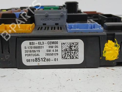 Fuse box CITROËN C3 AIRCROSS II (2R_, 2C_) | BP29073301E1