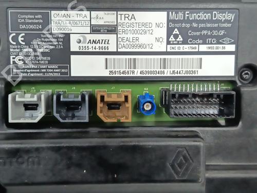 Display monitor SMART FORFOUR Hatchback (453) electric drive / EQ (453.091) | BP33812281C48 - Image 5