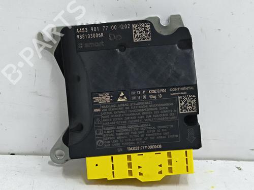Used ECU airbags ECU airbags SMART FORFOUR Hatchback (453) electric drive / EQ (453.091) (56 hp) 34507292 34507292