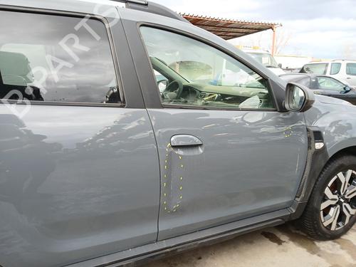 Right front door DACIA DUSTER (HM_) 1.3 TCe 130 (HMMF) | BP31998933C3