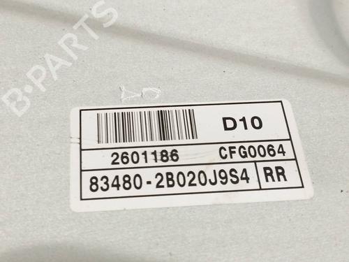 Rear right window mechanism HYUNDAI SANTA FÉ II (CM)  | BP13022083C25 