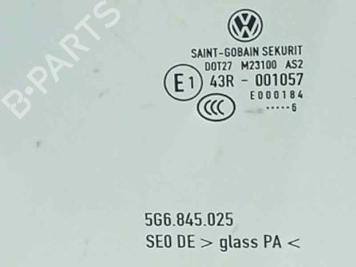 Rear left door window VW GOLF VII (5G1, BQ1, BE1, BE2)  | BP23236357C20 