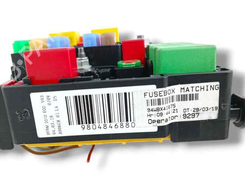 Fuse box OPEL CROSSLAND X / CROSSLAND (P17, P2QO)  | BP28052078E1