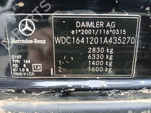 Water radiator MERCEDES-BENZ M-CLASS (W164) ML 280 CDI 4-matic (164.120) | BP26594197M31 