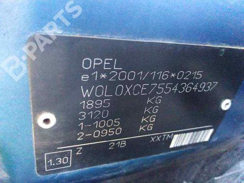 Engine control unit (ECU) OPEL MERIVA A MPV (X03) 1.3 CDTI (E75) | BP8074913M57 