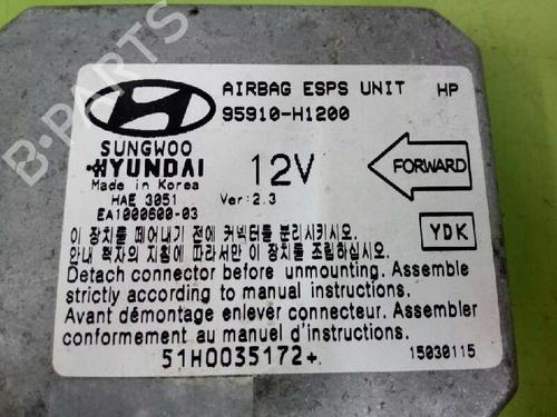 ECU airbags FORD FIESTA IV (JA_, JB_) 1.8 D | BP2803431M53 