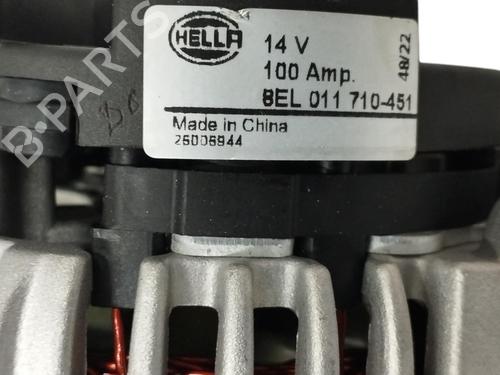 Alternator OPEL ASTRA G Hatchback (T98) 2.0 DI (F08, F48) | BP17702841M7 