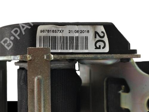 Rear left seatbelt PEUGEOT 2008 I (CU_) 1.2 THP 110 / PureTech 110 | BP15664665I29 