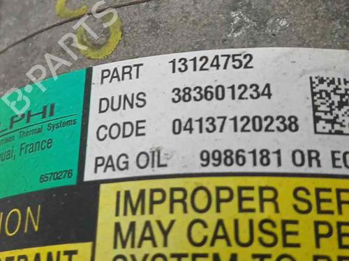 AC-Kompressor OPEL ASTRA H (A04) 1.9 CDTI (L48) | BP23577502M34 