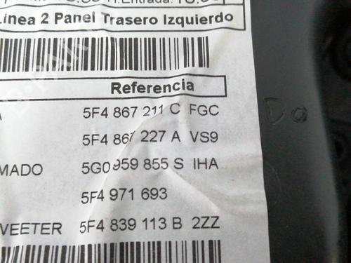 Rear left panel SEAT LEON (5F1) 1.4 TSI | BP11913371C60 