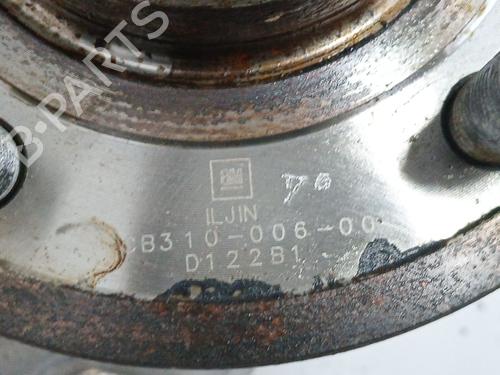 Right front steering knuckle OPEL ANTARA A (L07) 2.2 CDTi | BP29629103M26 