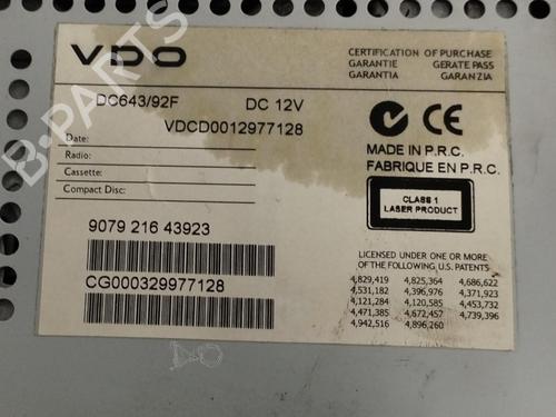 Bilradio SUBARU FORESTER (SG_) 2.0 AWD (SG5) | BP15939724E6 