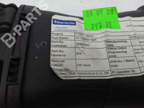Air vent VOLVO S40 II (544) 2.0 D | BP11659048I21 