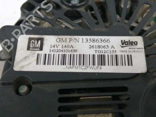 Alternator OPEL ASTRA J (P10) 1.6 CDTi (68) | BP9431249M7 