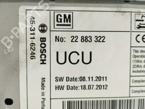 Electronic module OPEL ASTRA J (P10) 1.7 CDTI (68) | BP9745056M83