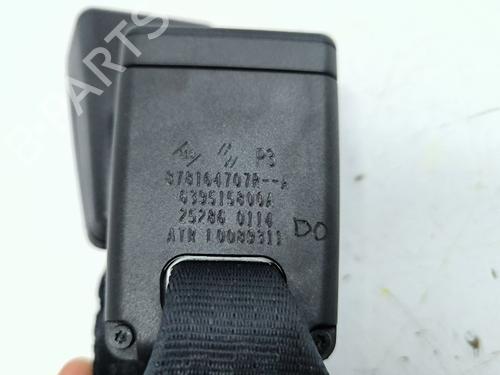 Seat buckle RENAULT CLIO V (B7_) 1.5 Blue dCi 100 (B7AD) | BP40447329I32 - Image 4