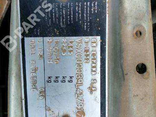 Right curtain airbag OPEL KADETT E (T85) 1.7 D (C19, D19) | BP7072887C12 