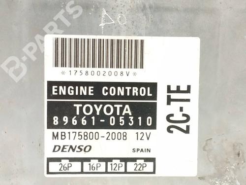 Engine control unit (ECU) TOYOTA AVENSIS (_T22_)  | BP10956723M57 