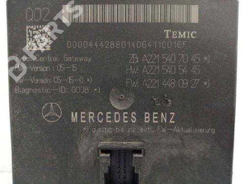 Electronic module MERCEDES-BENZ S-CLASS (W221, V221)  | BP5211879M83 
