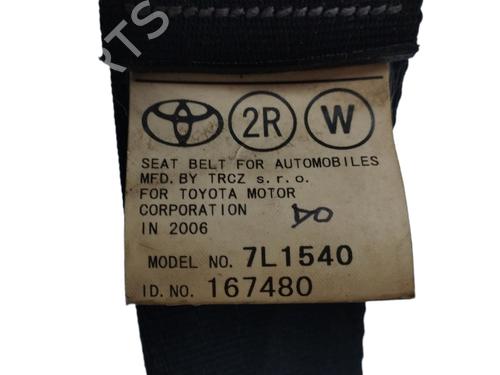 Rear right seatbelt TOYOTA COROLLA Verso (ZER_, ZZE12_, R1_) 2.2 D-4D (AUR10_, AUR10R) | BP17521711I28